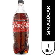 Gaseosa Coca Cola Sin AzÃºcar  1 Lt